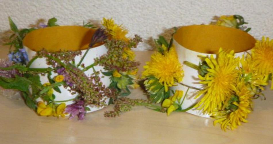Blumenarmband